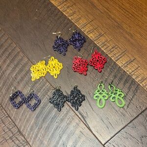 Acrylic earring bundle